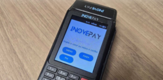 maquina de cartão da InovePay